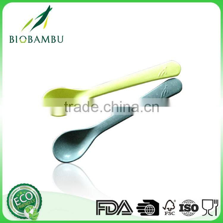 Food grade Advertising Customized bamboo fiber spoon