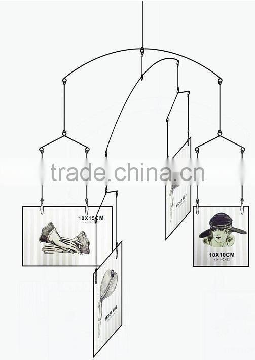 iron board+4pcs flower shape magnet hook