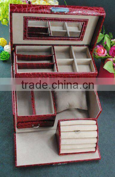 leather jewelry box