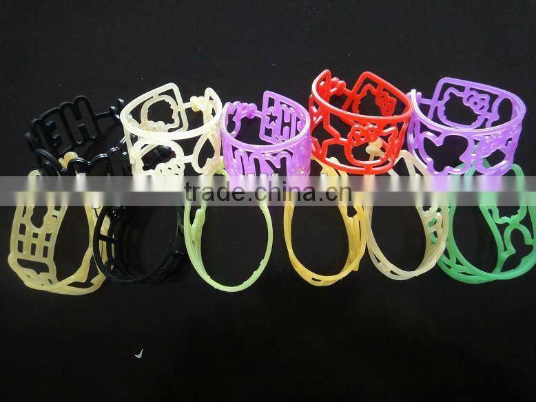 colorsul free style Tatoo silicone bracelt