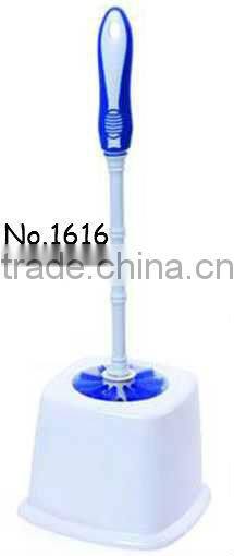 New design toilet brush plastic cleaning brush sets with holder