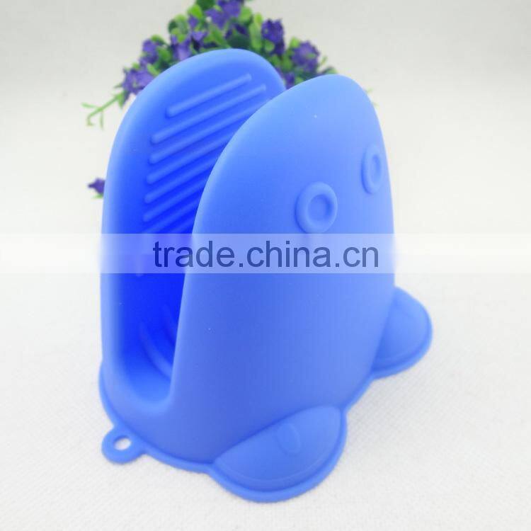 Hippopotamus shapedHeat Resistant Silicone BBQ Grill Oven Gloves and Barbecue Mitts for Cooking, Baking, Smoking & Potholder