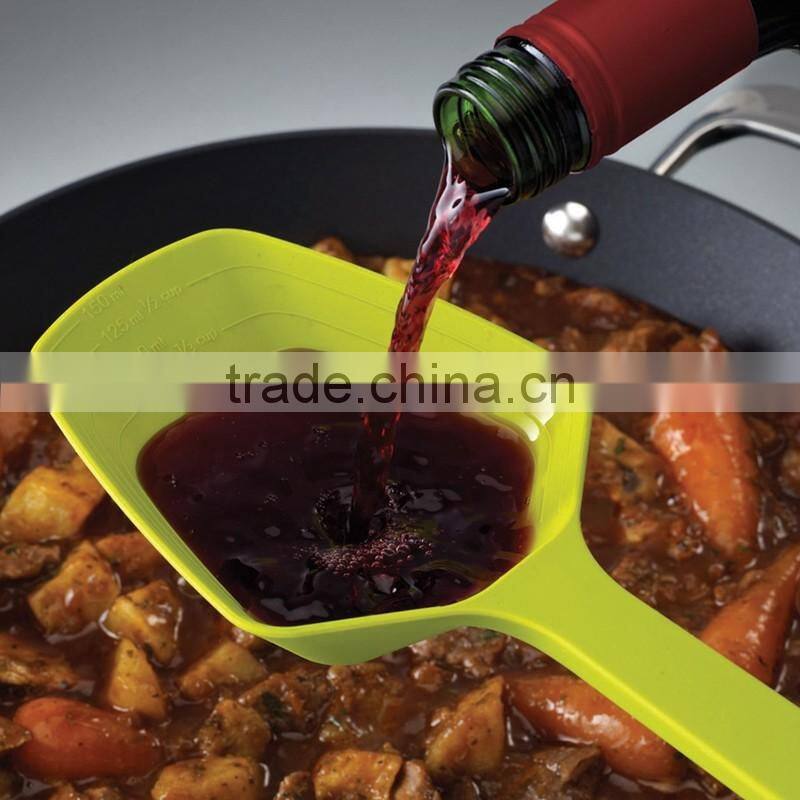 Long Handle Measuring Serving Scoop Kitchen Spoon