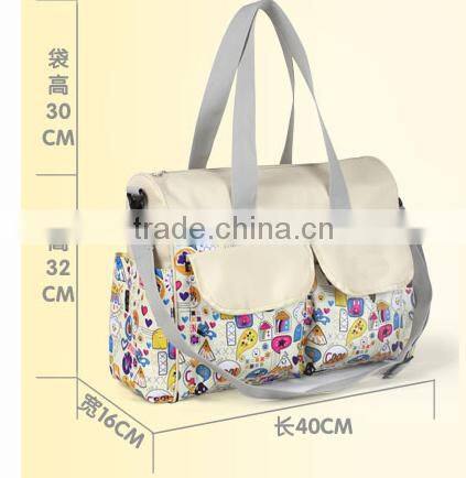 Printed Hand Outdoor Diaper Bag Handbag