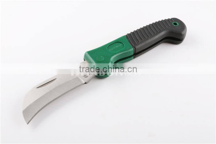 Electrician Knife/ Professional Rubber Hand Electrician Knife