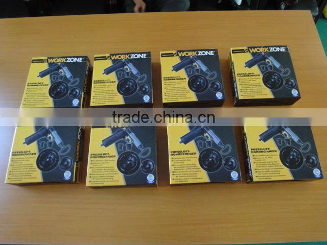 Air blaster power drain cleaner