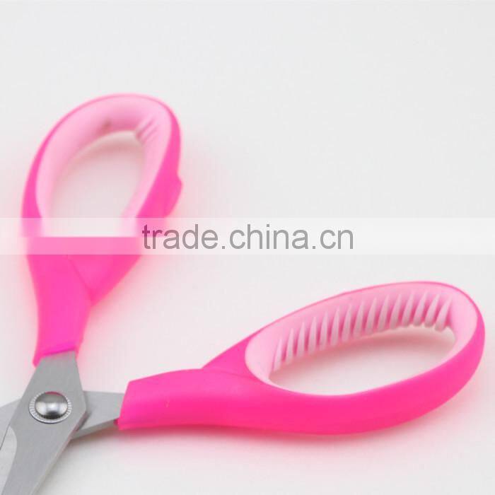 Pink Handle and Stainless Steel Blade Paper-cut Scissor