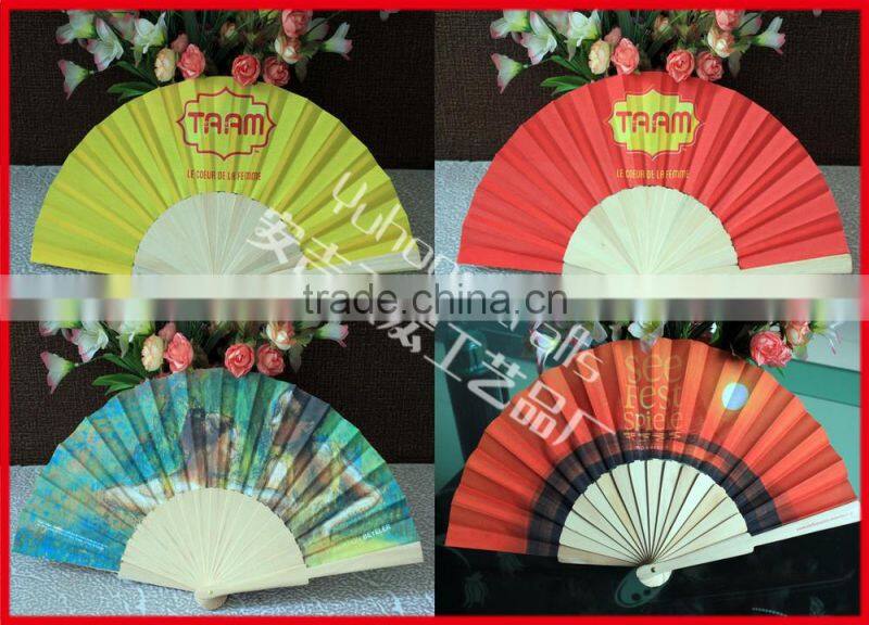 Customized Spanish wood fan
