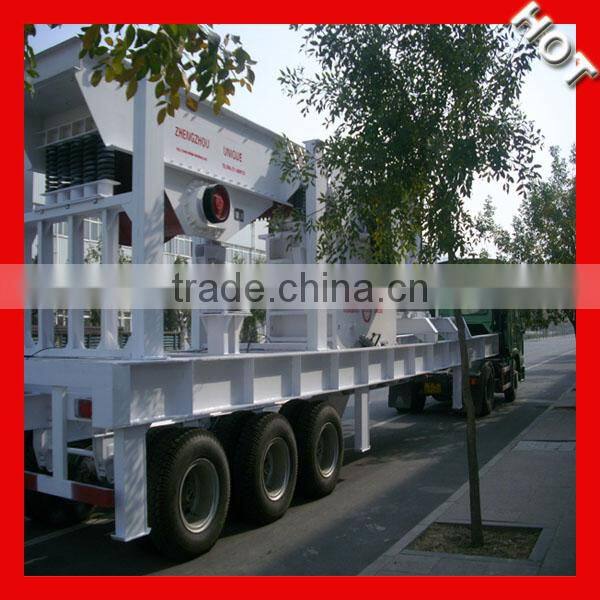 Even Final Particles and High Crushing Ratio Mobile Concrete Crusher for Sale