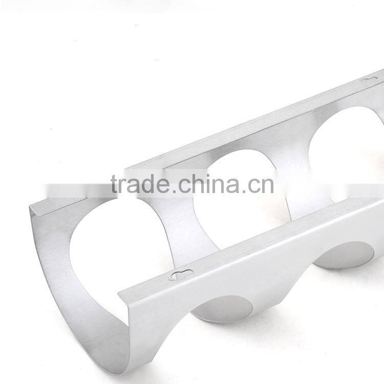 stainless steel single wine bottle stand for sale