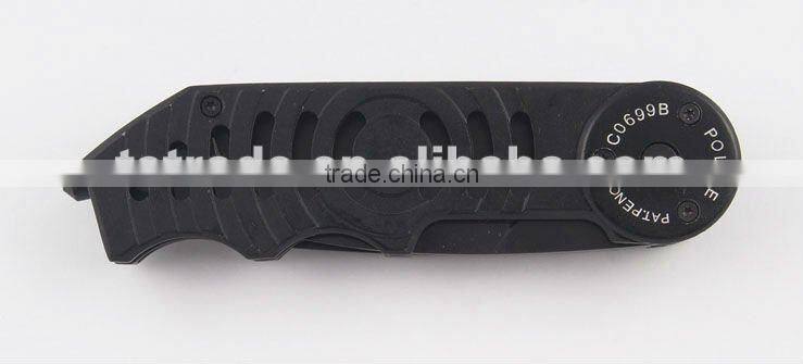 New design Multi functional stainless steel folding pocket strider knife C0699B