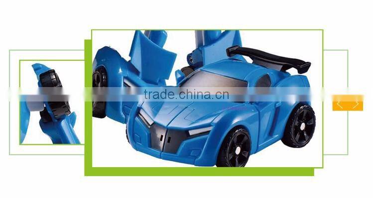 Top selling deformation set diecast model toy mini intelligent robot