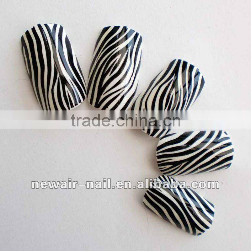 ANIMAL PATTERN NAILS& METALIC ART NAILS TIP