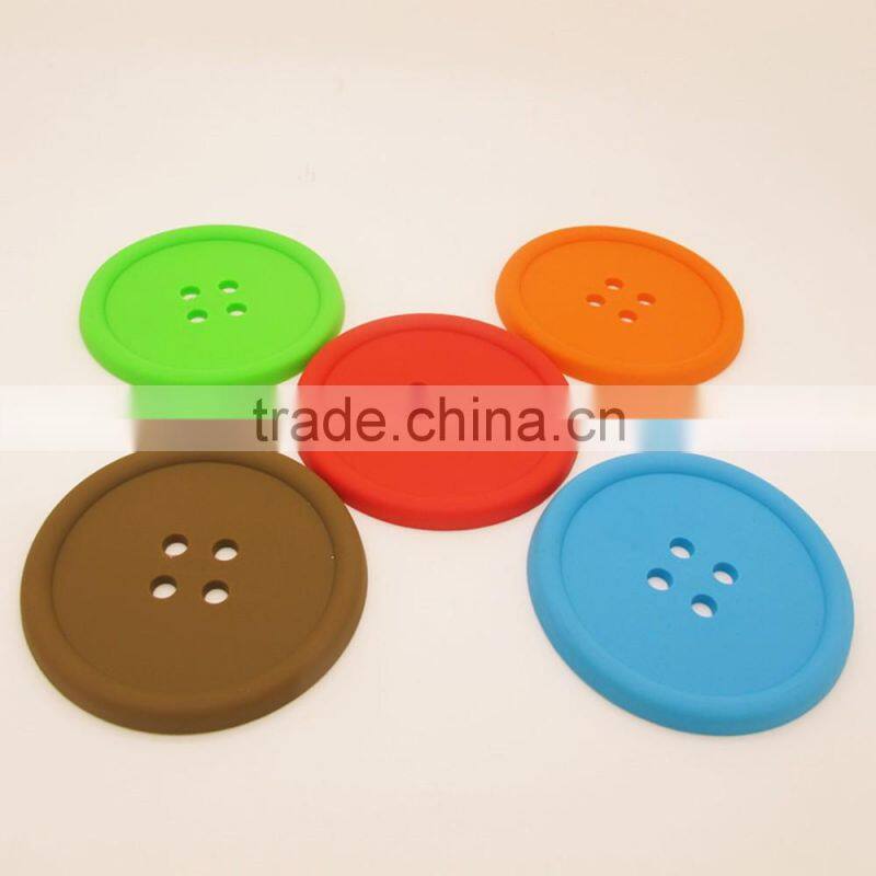 Heat Resistant Hot Pads Perfect Modern Home Decor Silicone Heat Resistant Coasters Cup Insulation Mat,