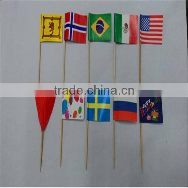 Food grade cocktail party fashion wedding world flag