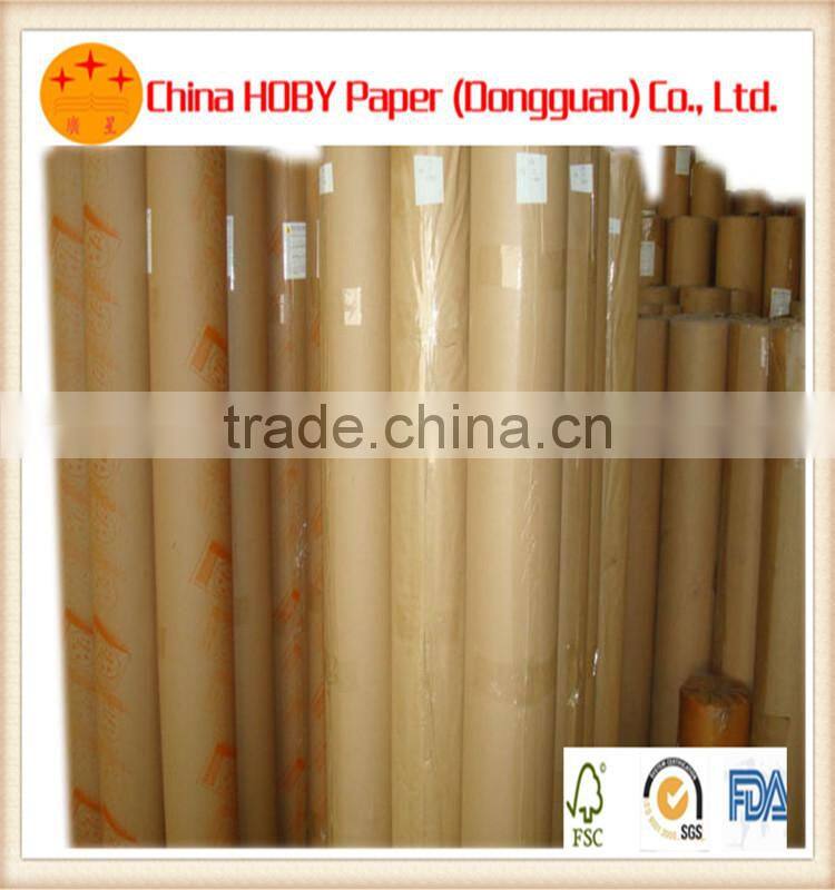 good quality food grade kraft paper with FDA certificate