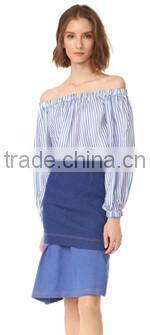 Domin fashion guangzhou factory latest skirt design pictures