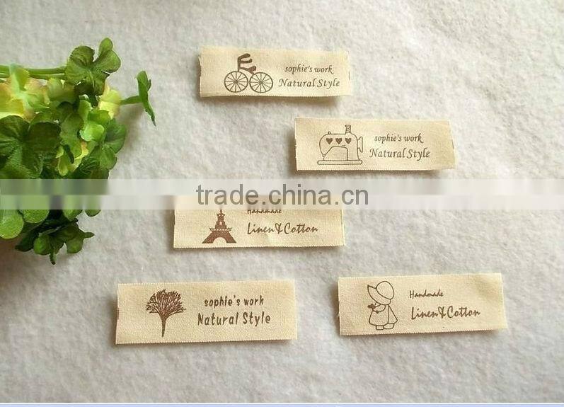 High quality custom clothing garment manufactures print label