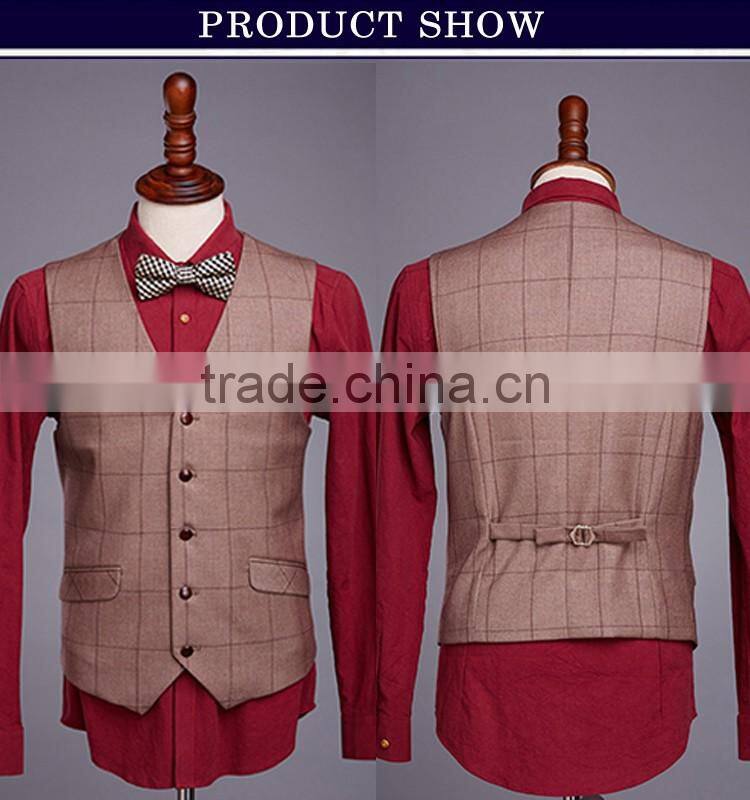 2017 hot sale latest pant coat picture men formal suits with stripe fabric