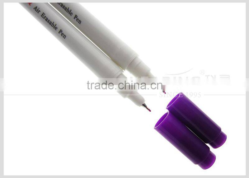 Kearing violet colored dual tip auto vanishing pen canbe erased in air #AV1005