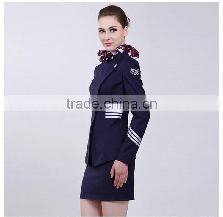 Cabin Crew Uniform For Flight Attendant Uniforms