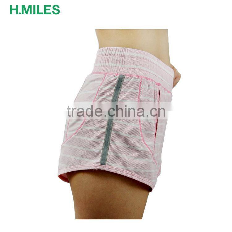 Workout Exercise athletic jogging white womens fitness running shorts sexy
