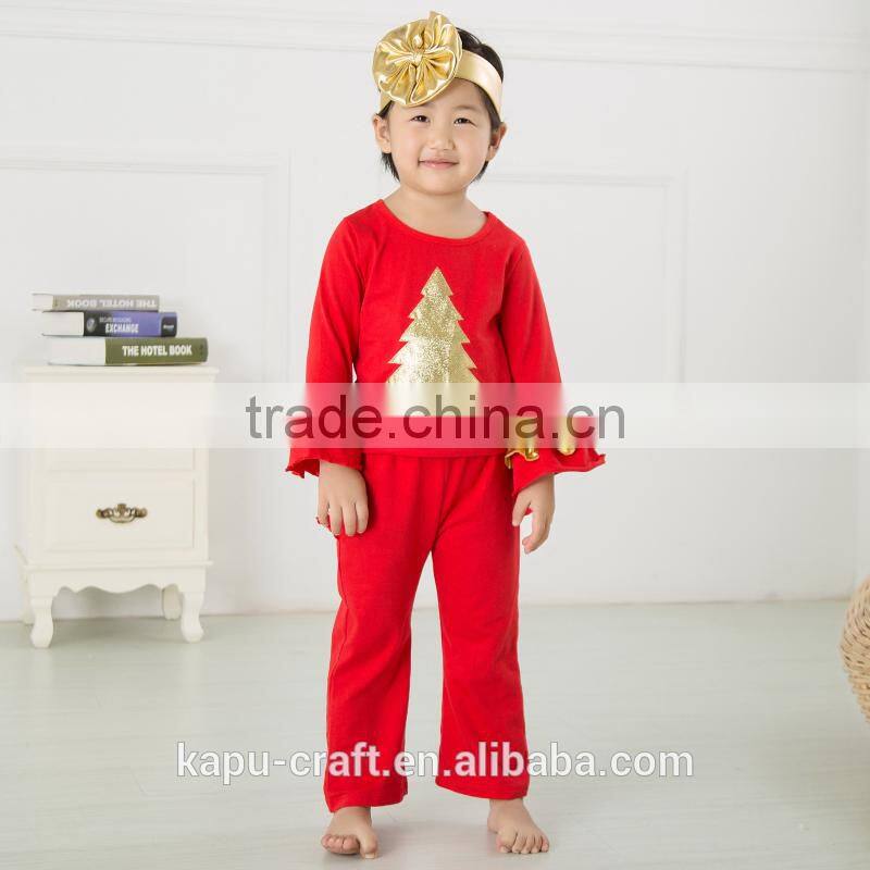 Wholesale kids clothing two pieces set , autumn kids clothing set , baby girl boutique clothing sets