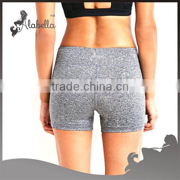Wholesale Normal Heathered shorts of yoga wear sports wear