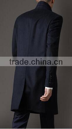 2014 Men Coat High Quality Wool Fabric