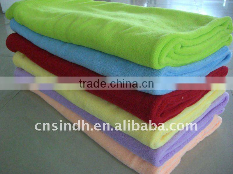 polyester printed coral fleece fabric(jacquard)