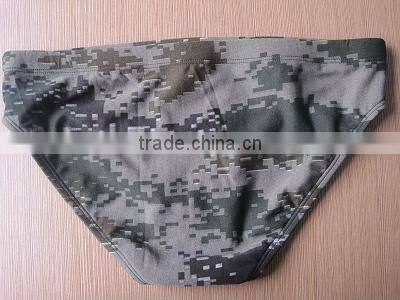 solider style underwear with polyester spandex
