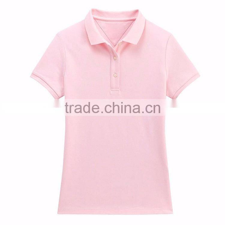 95% cotton 5% spandex wholesale unbranded women cheap polo shirts