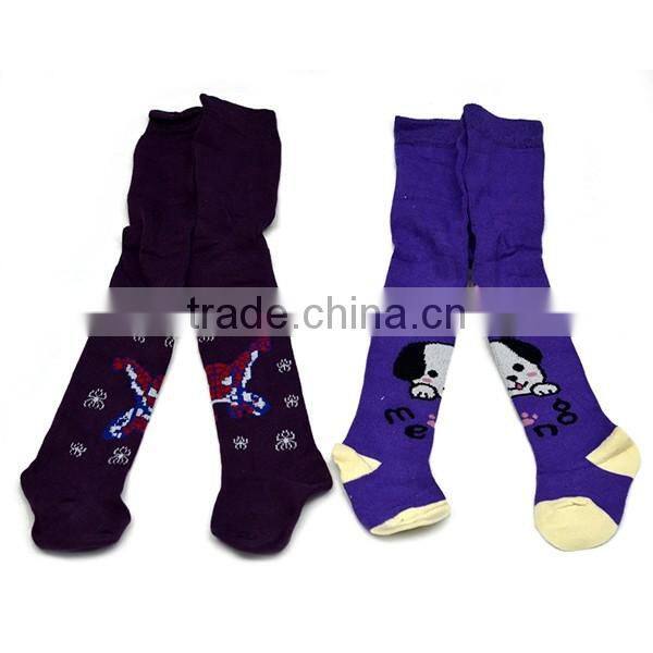 Wholesale colorful cotton Children girls pantyhose tights leggings