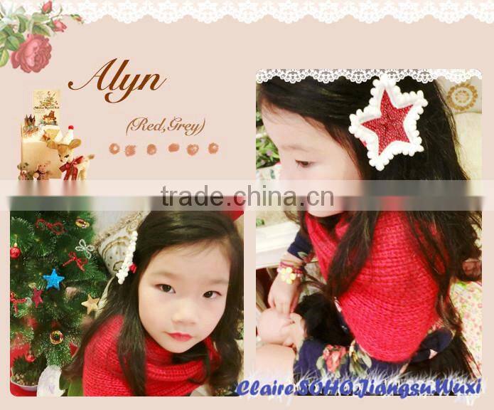 Wholesale alibaba Christmas decorative hair claw clips