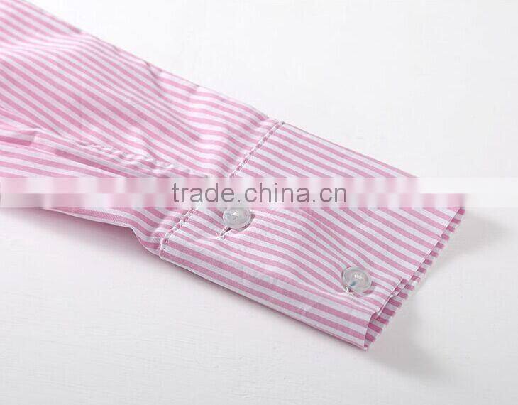 2017 summer hot sale Fashion Style stripe women cool cotton shirt top