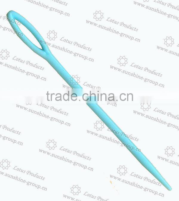 Plastic Sweater Sewing Needles Safety Plastic Needle Colorful Hand Plastic Sewing Needles For Knitting