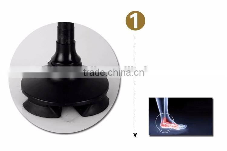 double support spread handle/head Self Standing Cane elderly smart walking cane Twin Grip Cane