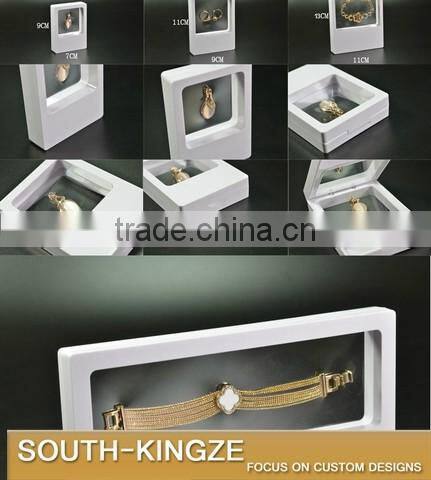 2016 New Product White ABS Square Jewelry/Earring/Bracelet/Necklace Display Frame