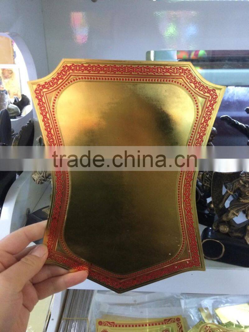Fashion design gold foil cheap genuine gold foil
