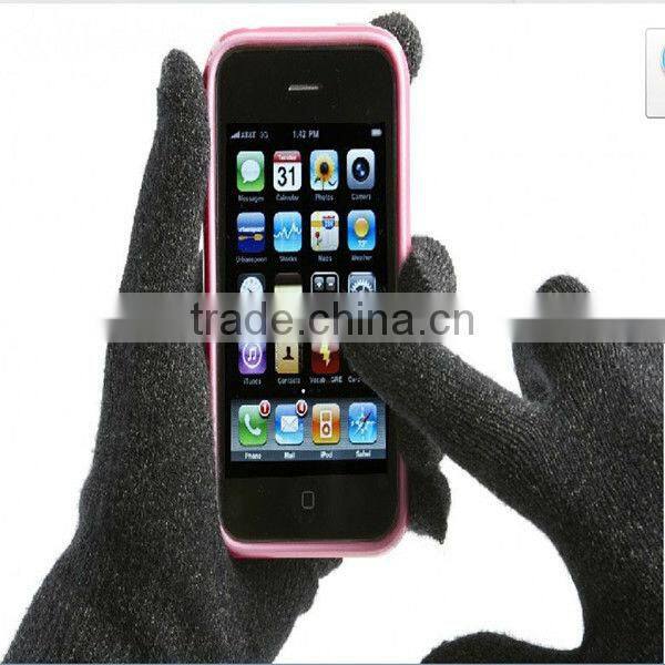 polyester wrap stainless steel screen touch conductive sewing thread