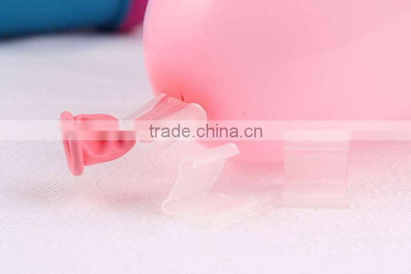 2014 Wholesale Plastic Rectangle Balloon Clips
