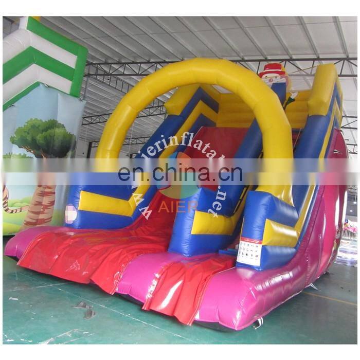 Happy Clown Inflatable Slide with arch