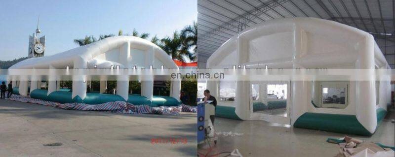 TOP air-sealed inflatable tennis court covering inflatable clear tent