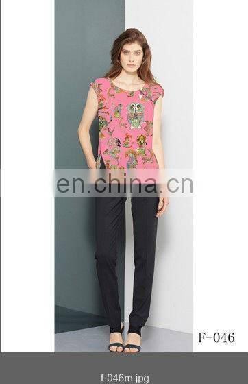 digital printing wholesale silk flocked chiffon fabric