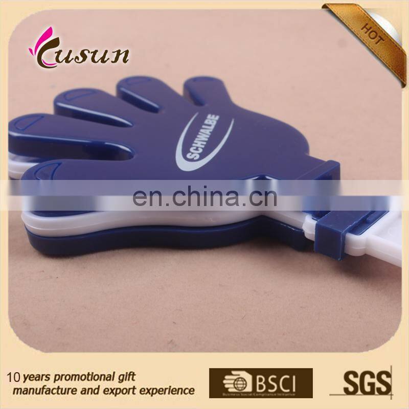 High quality Custom plastic hand clapper,rattle noise maker