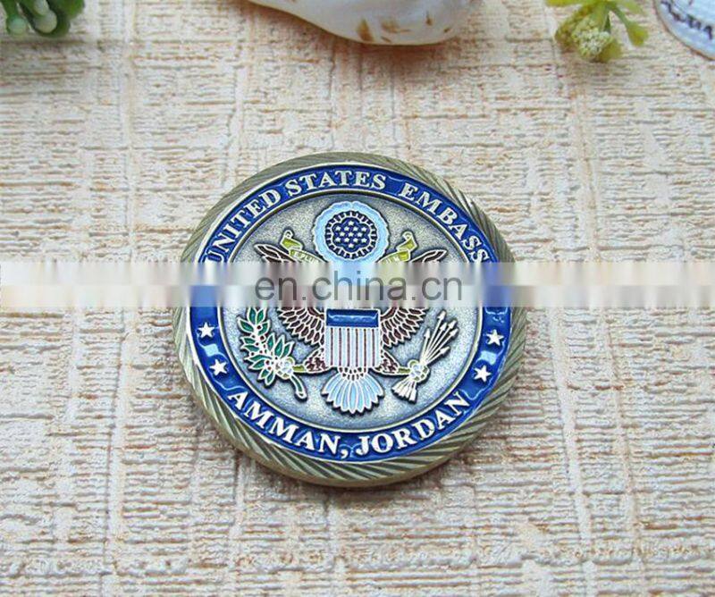 elegant design US old eagle coin with milled edge