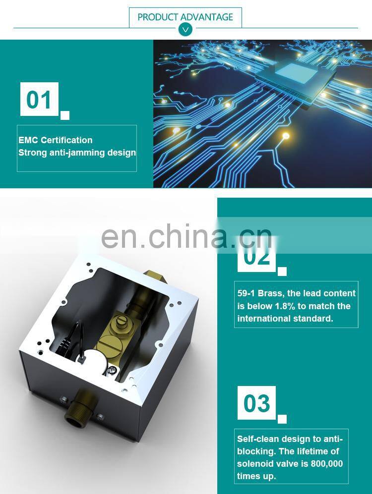 LED auto flush automatic urinal infrared sensor flush valves urinal flusher,auto urinal sensor circuit battery price