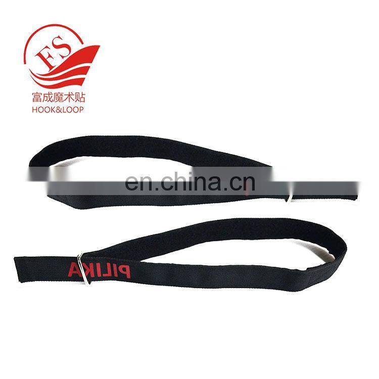 Mental buckle magic tape sticker webbing belt