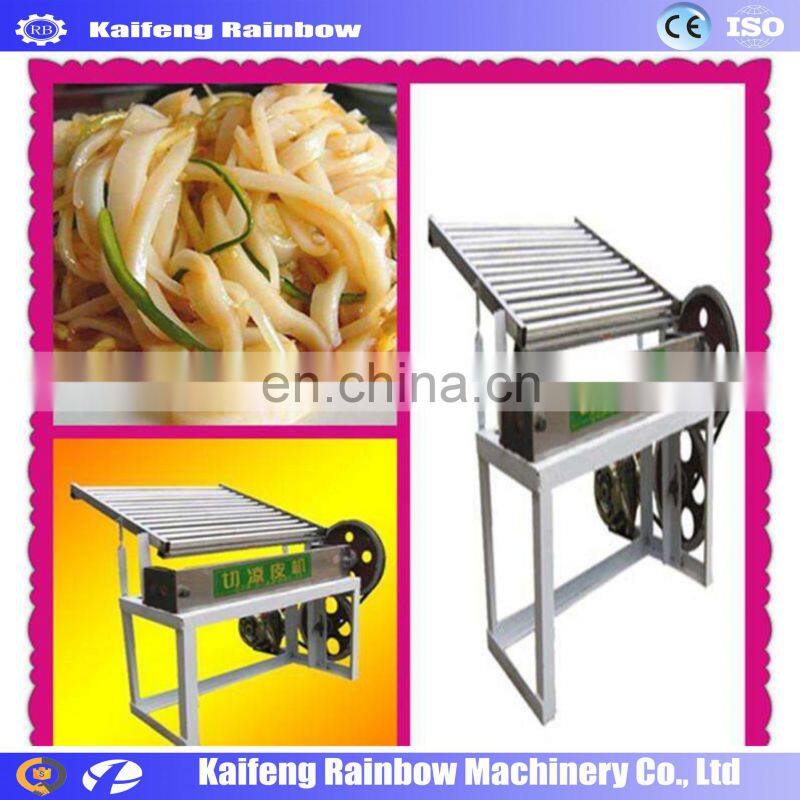 Manufacture Big Capacity sheet jelly slice machine/rice noodle slice machine