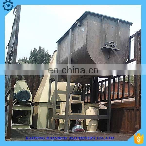 Batch working large capacity cement concrete mixer